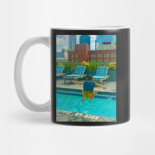 Summer Fun on the Roof Top Mug